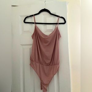 Pink bodysuit